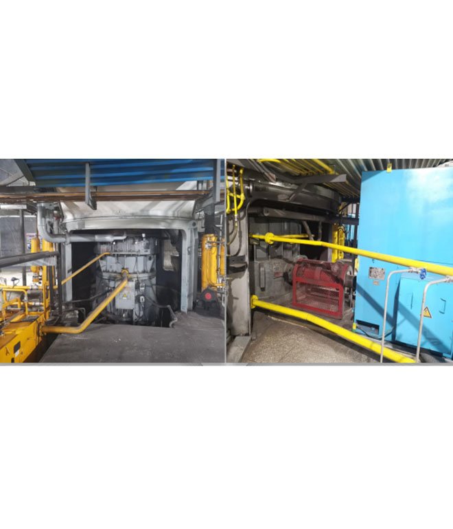 Двигатель с постоянным магнитом для вертикальной шлифовальной машины